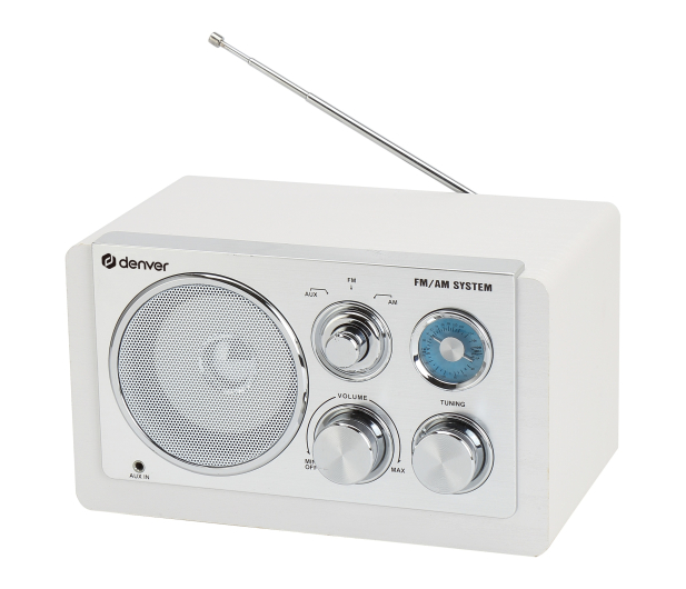 Denver Radio AM/FM Denver TR-63B białe - 1535061 - zdjęcie
